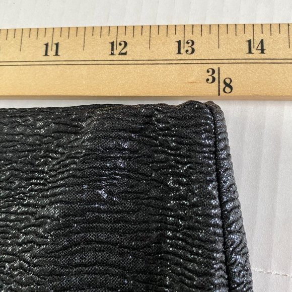 BCBGeneration Womens Black Pull-On Stretchy Shimmery Skirt Size S Holiday Party - Picture 6 of 7